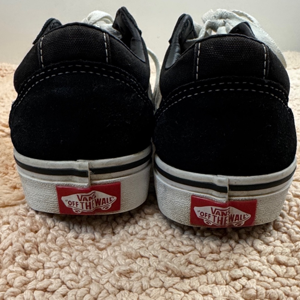 Vans Black and White Women's Sneakers - Picture 6 of 6